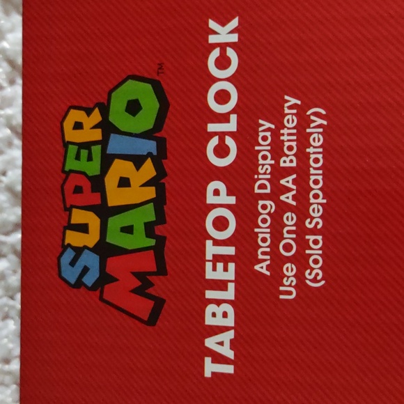 Super Mario Tabletop Clock - Picture 5 of 9